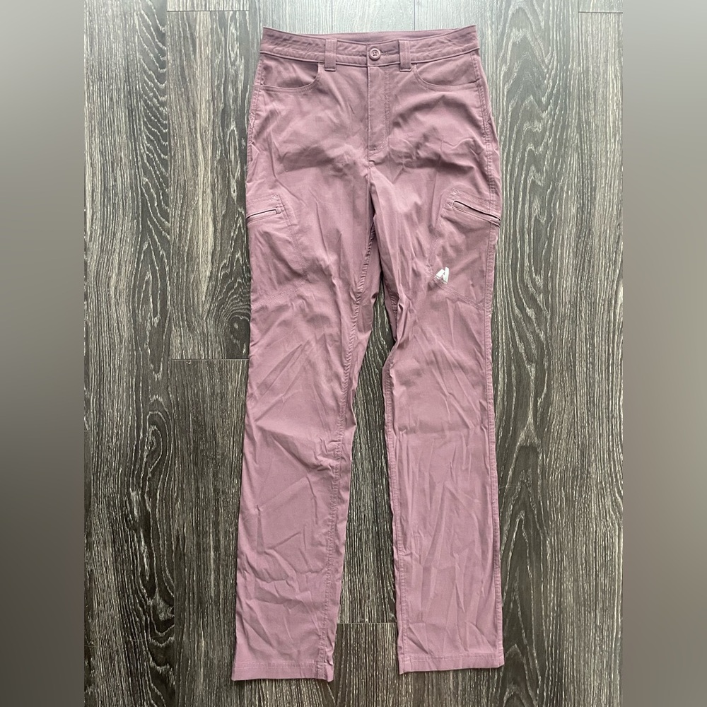 Eddie Bauer Women's Mauve Straight Leg Pants